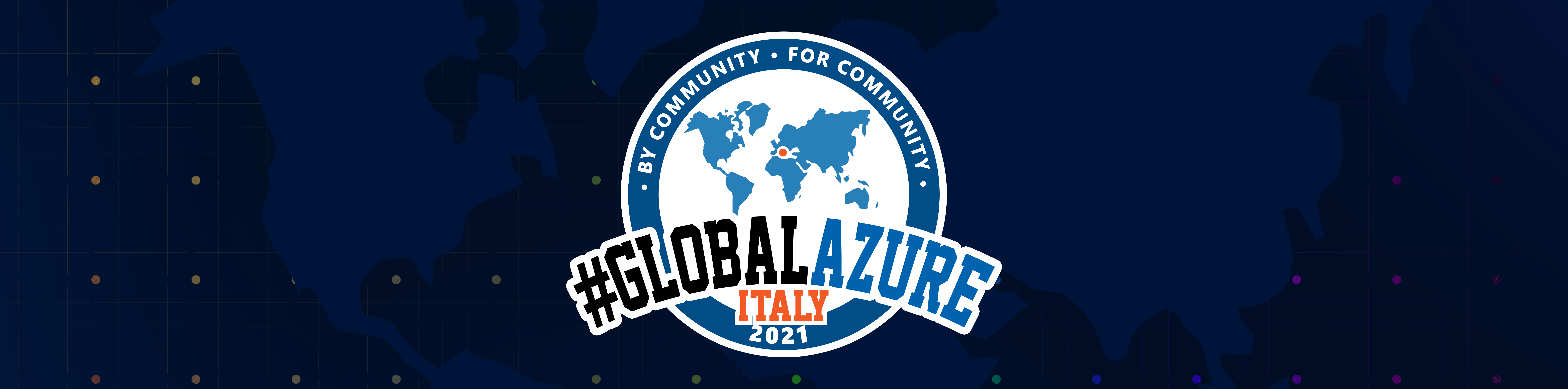 Banner dell'evento Global Azure Virtual 2021